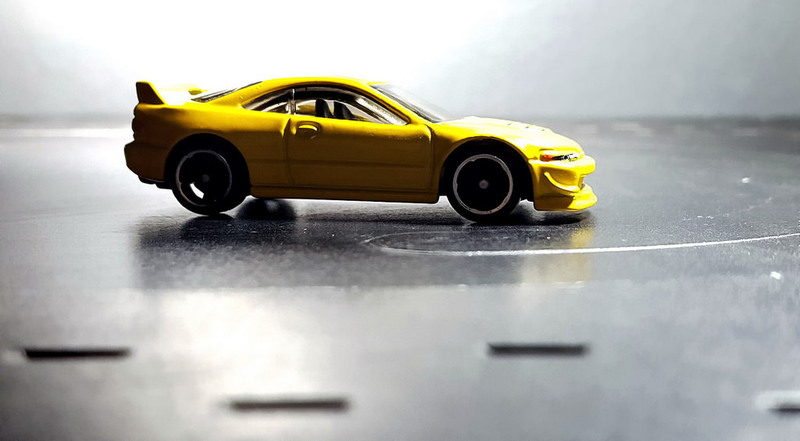 Illustration for article titled A yellow Honda